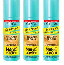 L'Oréal Paris Magic Retouch - Spray de recubrimiento de rubio claro a rubio claro