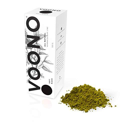 VOONO Natural Hair Colour - Henna Soft Black