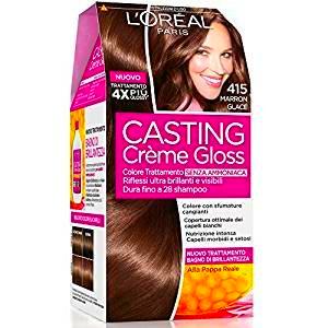 L´Oréal Paris – Tinte para cabello Casting Creme Gloss sin amoniaco N415 Maron Glace'