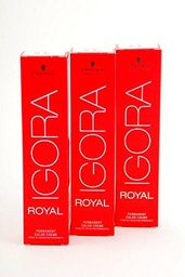 Schwarzkopf Igora Royal 10-1, 60 ml, 3-68, 3 unidades (3 x 60 ml).