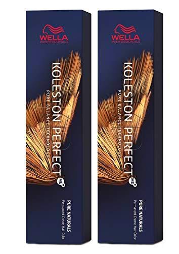 Wella Pack de 2 Koleston Perfect Me+ KP Pure Naturals 8/0 rubio claro