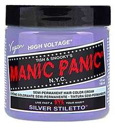 MANIC PANIC CLASSIC SILVER STILETTO