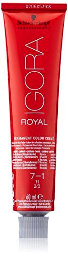 Schwarzkopf Igora Royal Tinte Permanente, Tono 7-1