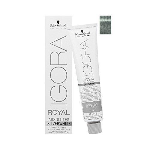 Schwarzkopf Igora Royal Absolutes SILVERWHITE Tonal Refiner (Dove Grey) by Schwarzkopf