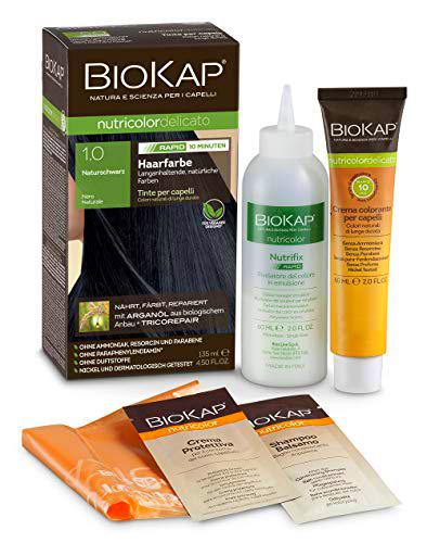 Biokap Rapid Delicato 1 Negro Natural 140 ml - 500 g