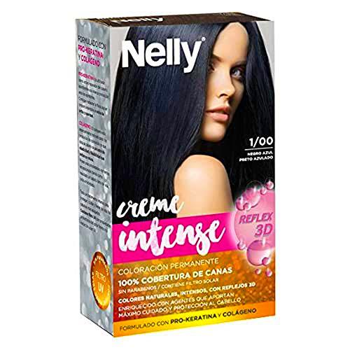 Nelly Set Tinte 1/00 Negro Azul - 50 ml