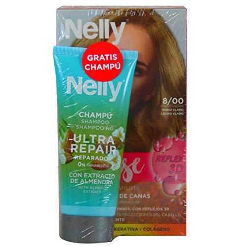 PARAFARM Nelly Creme Intense Tinte. 8/00 Rubio Claro + Cham