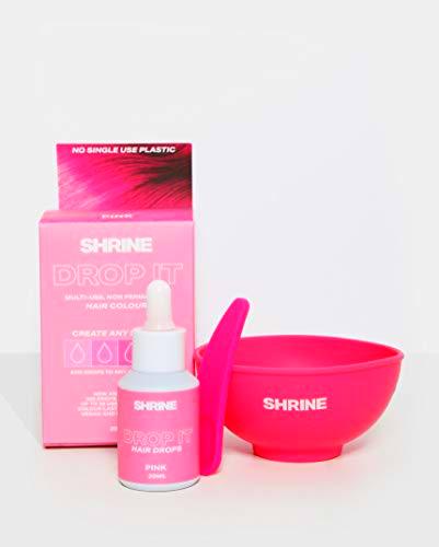 SHRINE Drop It Gotas Tinte Capilar Semipermanente, Rosa 20 ml