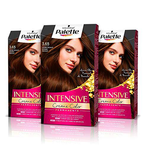 Schwarzkopf Palette Intensive - Tinte 3.65 cabello Castaño Chocolate