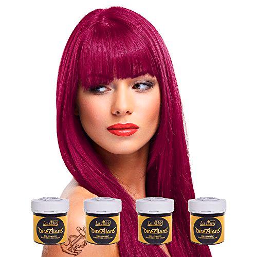 Tinte de pelo LaRiche Directions, 88 ml., 4 unidades.