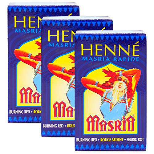 Henna Masria - Henna (3 unidades, 90 g)