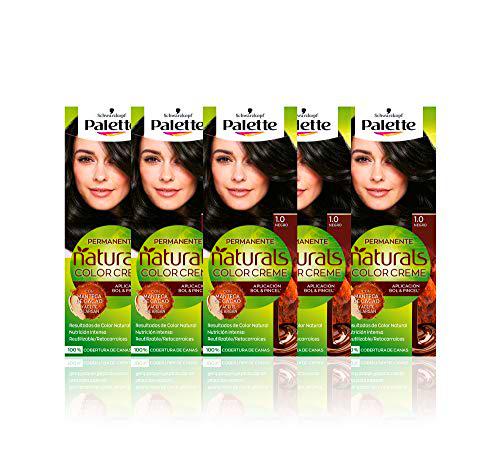 Schwarzkopf Palette Naturals - Tinte 1 cabello Negro