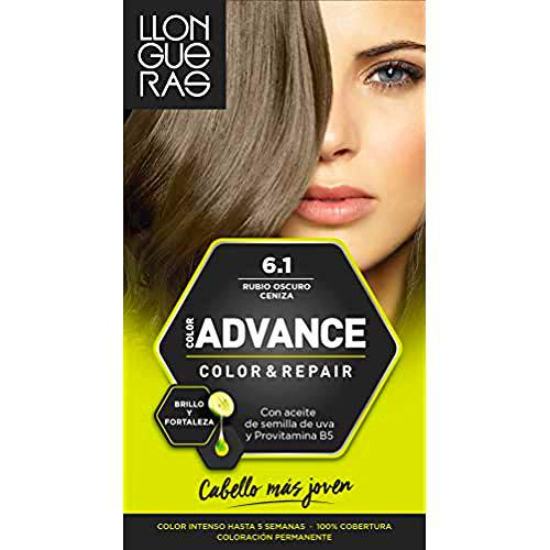 LLONGUERAS Advance tinte Rubio Oscuro Ceniza Nº 6.1 caja 1 ud