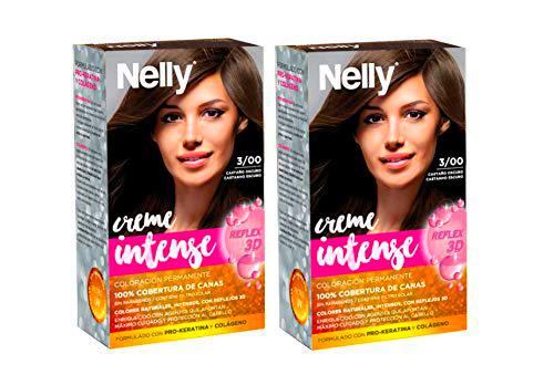 Nelly T/P Nelly 3/00 Castaño Oscuro Duplo 3 Unidades 100 ml