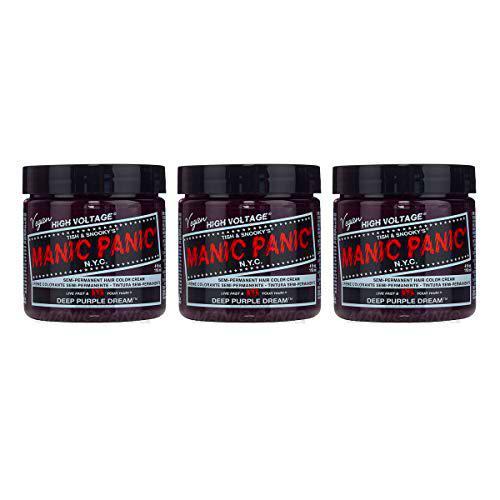 Manic Panic - Deep Purple Dream Classic Creme Vegan Cruelty Free Purple Semi Permanent Hair Dye