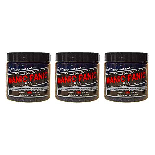 Manic Panic - Voodoo Forest Classic Creme Vegan Cruelty Free Green Semi Permanent Hair Dye