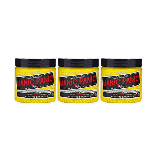 Manic Panic - Electric Banana Classic Creme Vegan Cruelty Free Yellow Semi Permanent Hair Dye