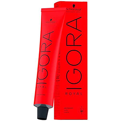 Schwarzkopf Igora Royal Tinte para pelo premium, 1 paquete de 60 g