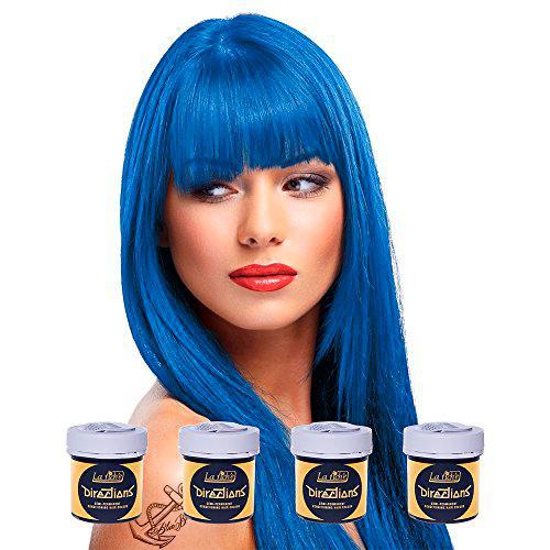 Pack De 4 x Tinte Capilar La Riche Directions 88ml (Denim Blue