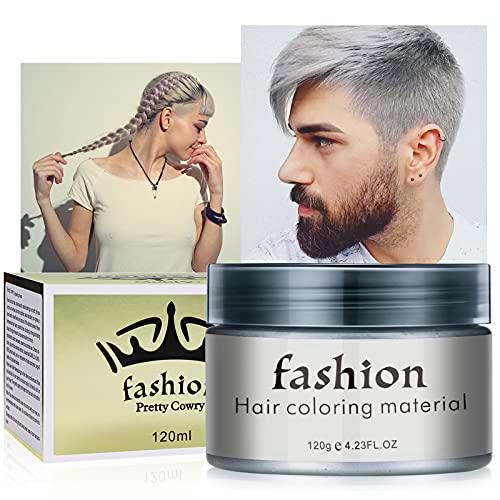 Crema para el Peinado Temporal, Cera para el Cabello Unisex