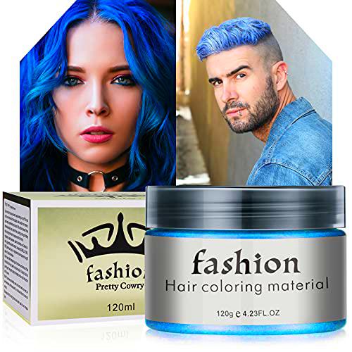 Crema para el Peinado Temporal, Cera para el Cabello Unisex