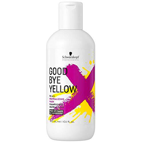 Schwarzkopf Good Bye Yellow Champú, Único, Fresco, 300 Mililitro