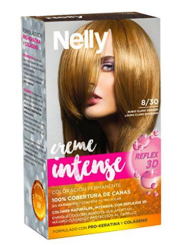 Nelly Set Tinte 8/30 Rubio Claro Dorado - 50 ml