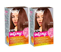 Nelly T/P Nelly 5/95 Marron Chocolate Duplo 3 Unidades 100 ml