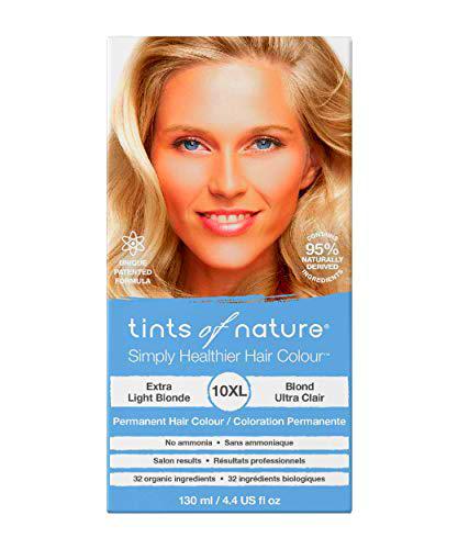 Tints of Nature 10XL Rubio extra claro, Tinte permanente de cabello