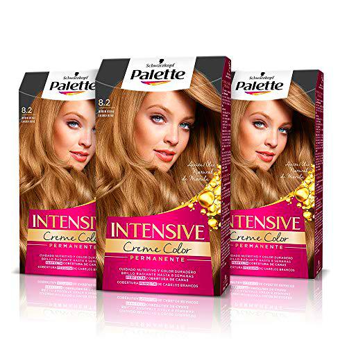 Schwarzkopf Palette Intensive - Tinte 8.2 cabello Rubio Beige