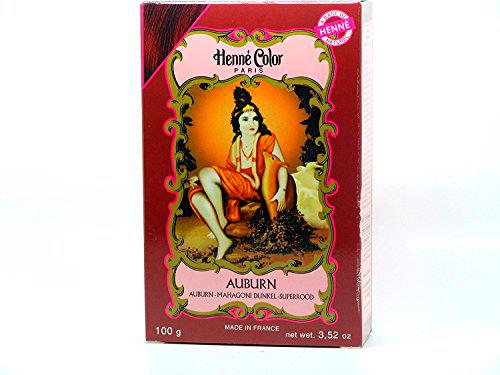 Auburn Henne Natural Henna Hair Colouring Dye Powder