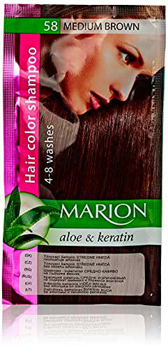 Champú Marion para teñir el cabello, en saquito que dura de 4 a 8 lavados