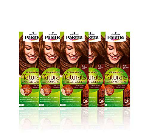 Schwarzkopf Palette Naturals - Tinte 5.6 cabello Castaño Nuez