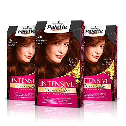 Schwarzkopf Palette Intensive - Tinte 5.68 cabello Castaño Rojizo