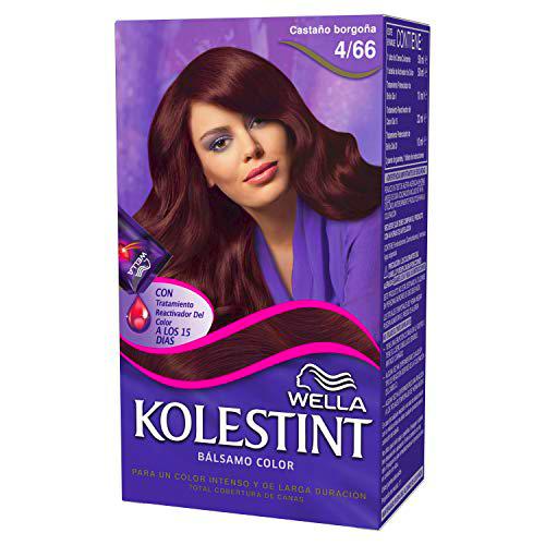 Wella Kolestint Tinte De Cabello Kit, Tono 466 Borgoña Intenso 210 g