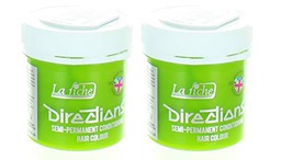 La Riche Directions Semi-Permanent Hair Colour Dye x2 Pack- Fluorescent Lime