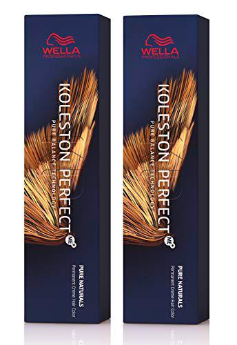 Wella Pack de 2 Koleston Perfect Me+ KP Pure Naturals 10/0 rubio claro claro