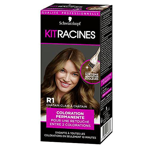 Schwarzkopf soyance - Kit raíces - Castaño claro de castaño