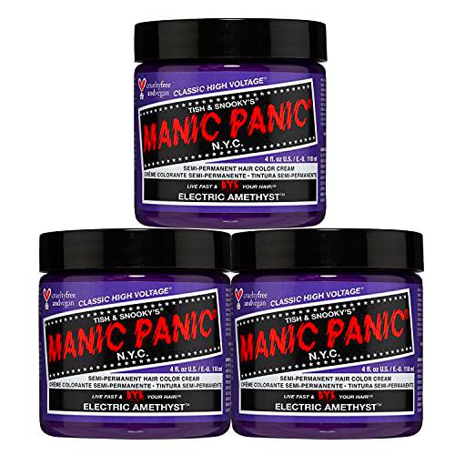 Manic Panic - Electric Amethyst Classic Creme Vegan Cruelty Free Purple Semi Permanent Hair Dye