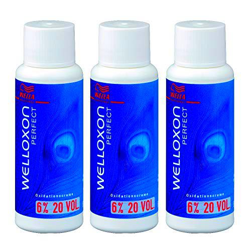 Wella Welloxon Perfect 6% - Juego de 3 botes de 60 ml