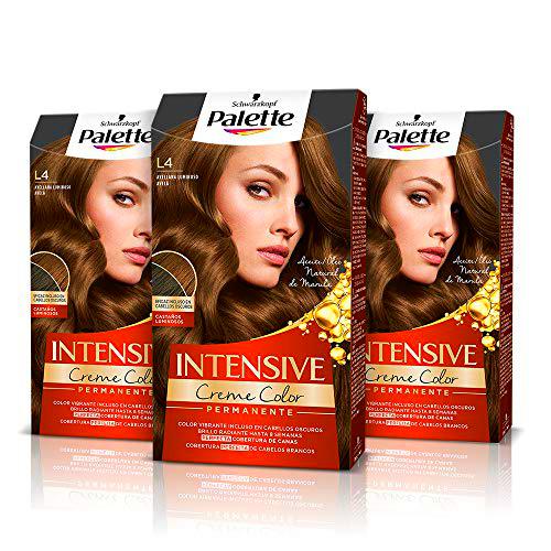 Schwarzkopf Palette Intensive - Tinte L4 cabello Avellana Luminoso