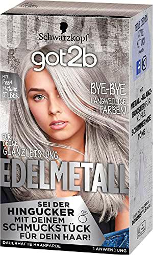 SchwarzKOPF GOT2B Edelmetall M71 Pearl Metallic plata