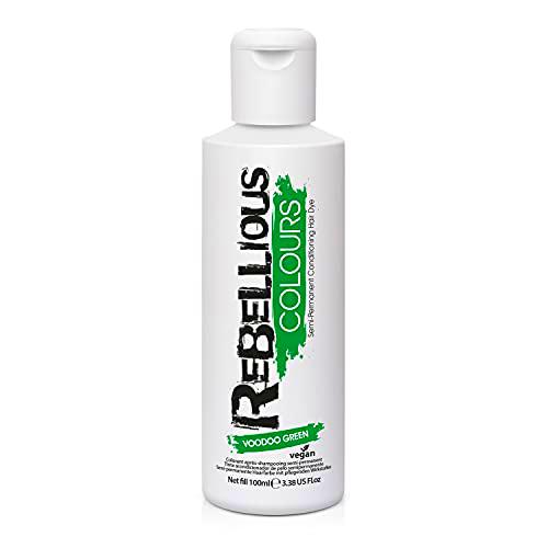 Paintglow - Rebellious Colours - Tinte de Pelo Semi-Permanente 70 ml (Voodoo Green)