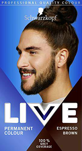 Schwarzkopf Live Men - Tinte permanente para el cabello