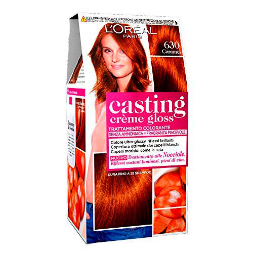 Tinta Per Capelli Casting Creme Gloss Senza Ammoniaca N630 Caramel