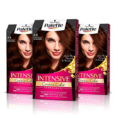 Schwarzkopf Palette Intensive - Tinte 4.6 cabello Castaño Marrón