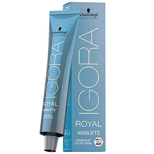 SCHWARZKOPF IGORA ROYAL HIGHLIFTS - Tubo de 60 ml para cabello (12-1)