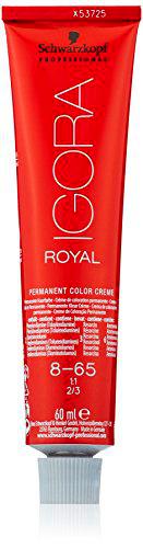 Schwarzkopf Professional Igora Royal 8-65 Tinte, Rubio Claro- 60 ml