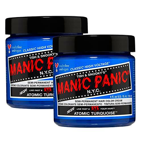 Manic Panic - Atomic Turquoise Classic Creme Vegan Cruelty Free Semi Permanent Hair Dye