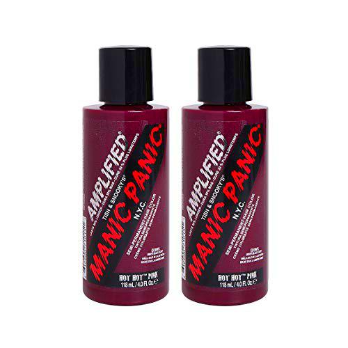 Manic Panic - Hot Hot Pink Amplified Creme Vegan Cruelty Free Pink Semi Permanent Hair Dye